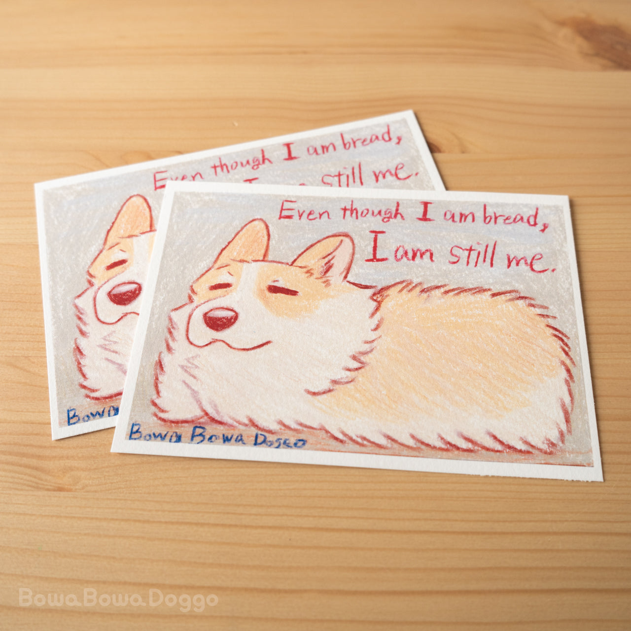 アートプリント: "A Confident Corgi"