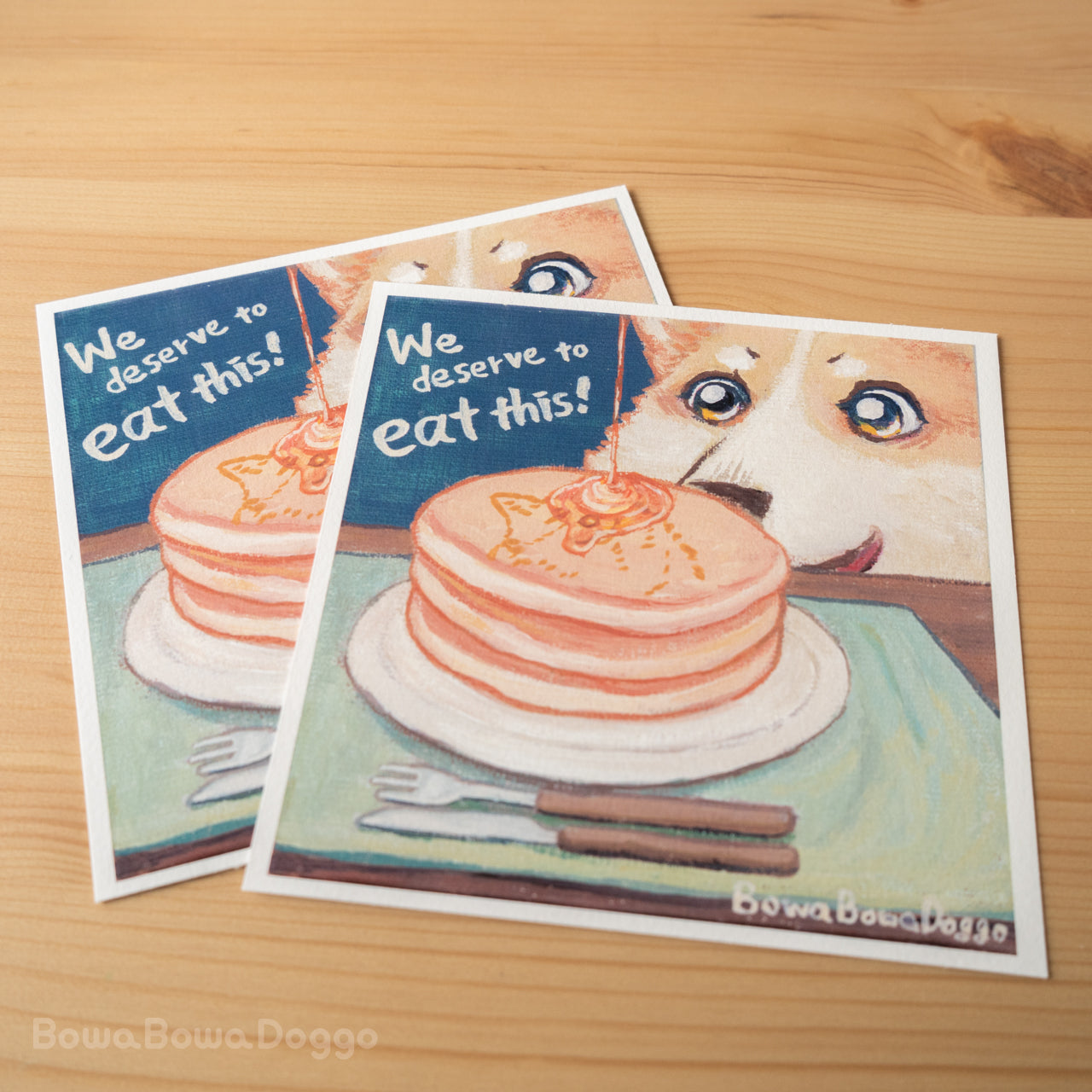 アートプリント: "I Want Pancake!"