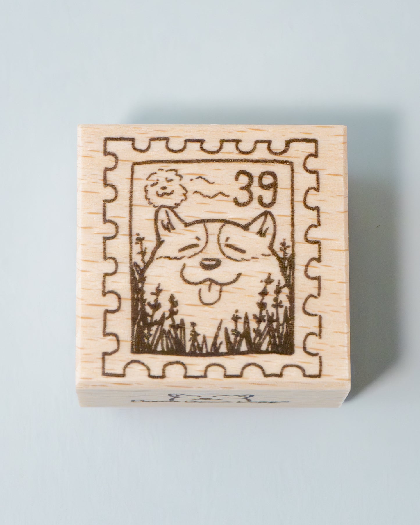 スタンプ "Corgi's Postage Stamp"