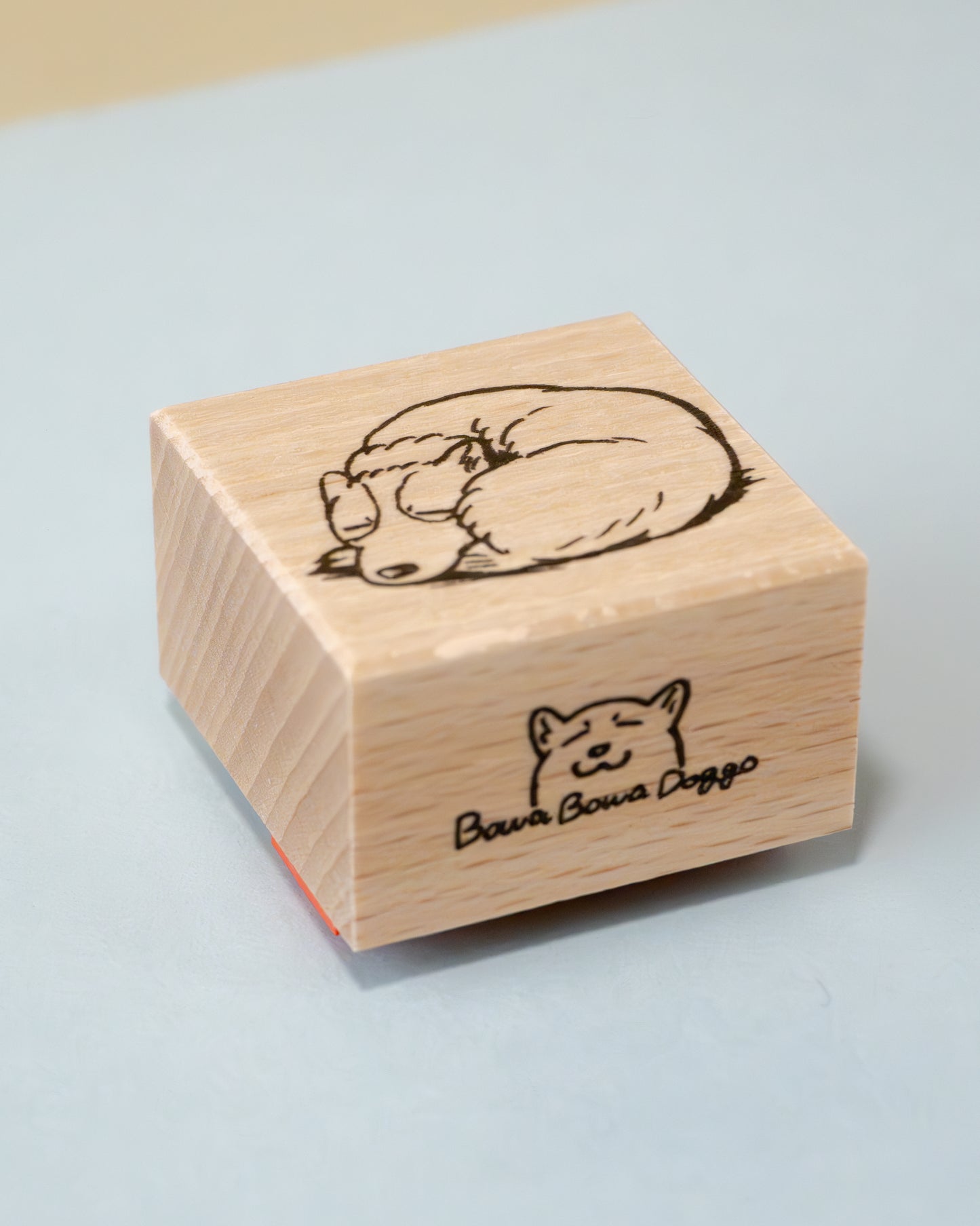 スタンプ "Bagel Corgi"