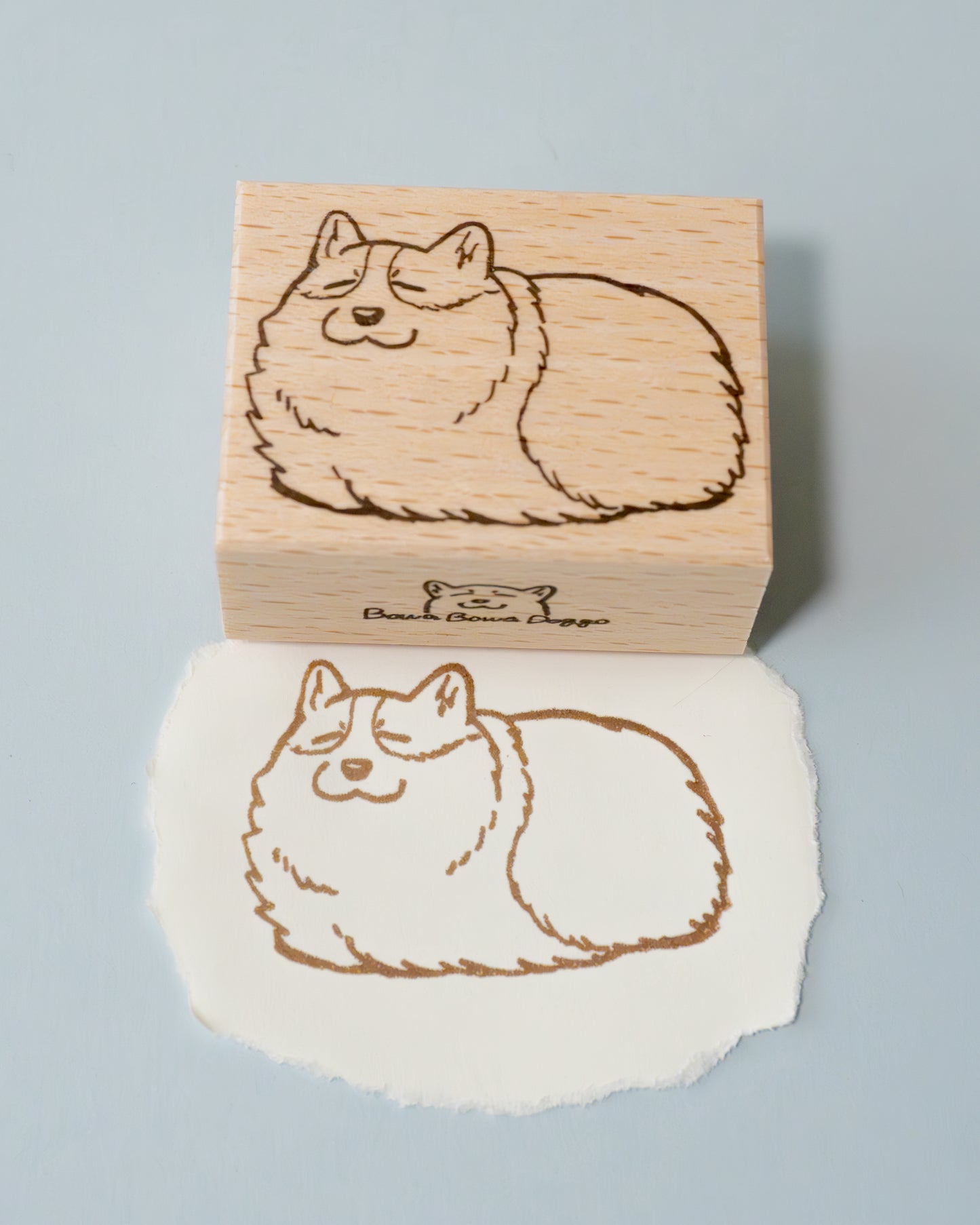 スタンプ "Corgi Loaf (L)"