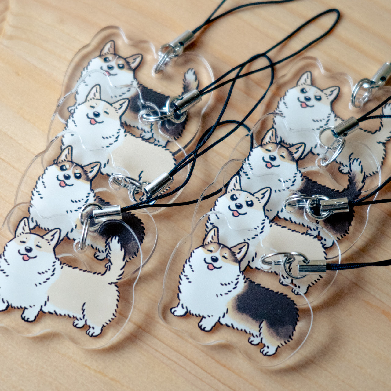 アクリルチャーム: Mini Corgi