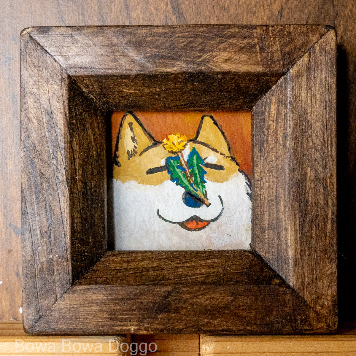 ちいさな原画「たんぽぽと。」