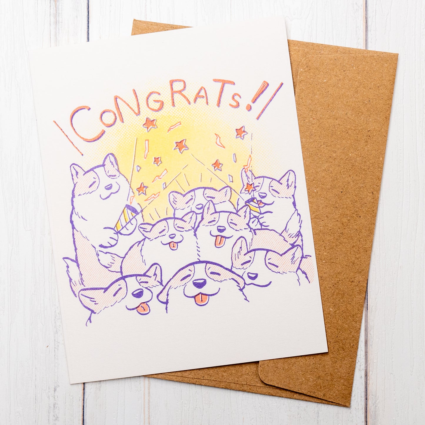 グリーティングカード "CONGRATS!"