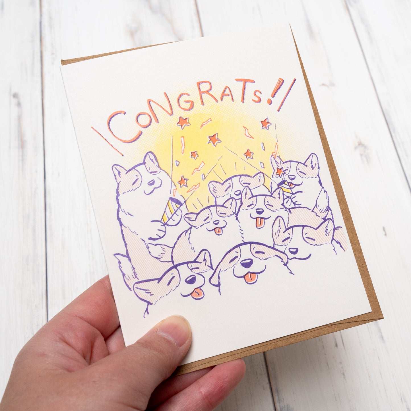 グリーティングカード "CONGRATS!"