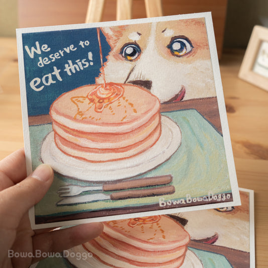 Art Print: "I Want Pancake!"