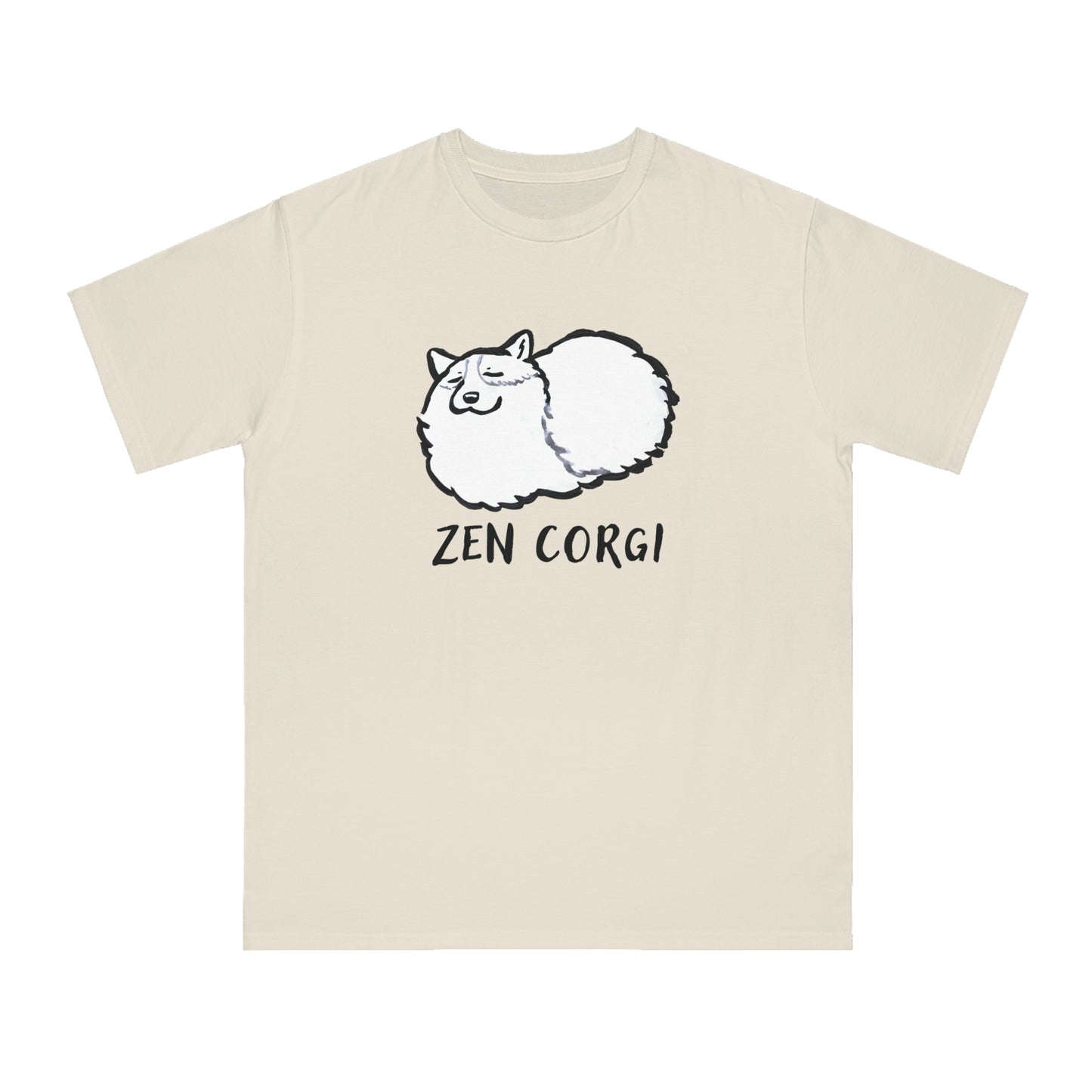 ZEN CORGI T-shirt (100% organic cotton)