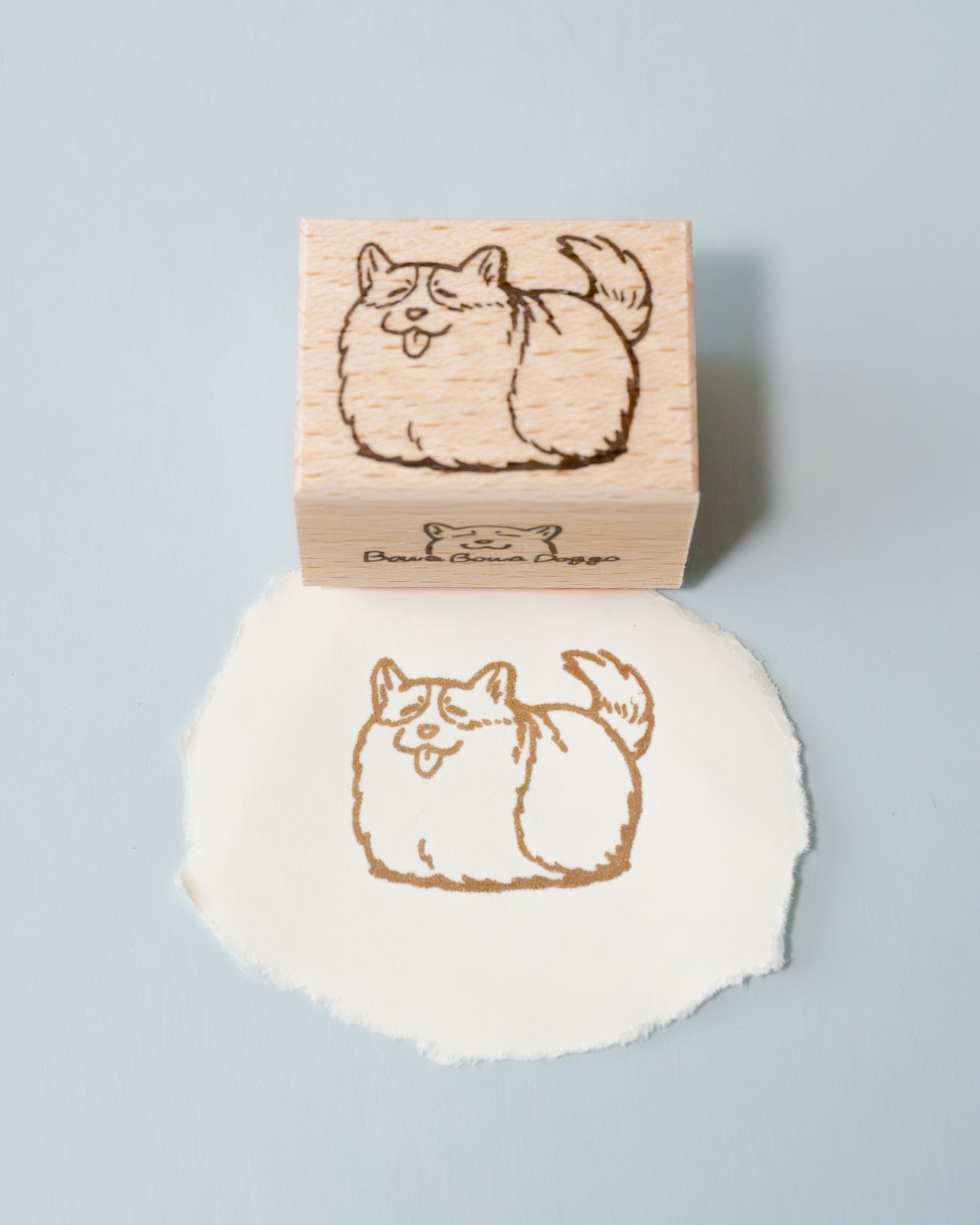 スタンプ "Corgi Loaf (M)"