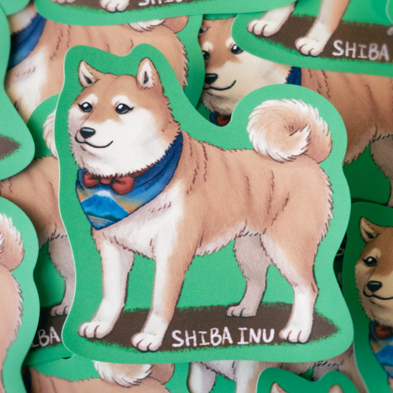 ステッカー: "Shiba Inu"