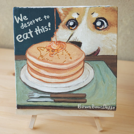 Original: "I Want Pancake!"