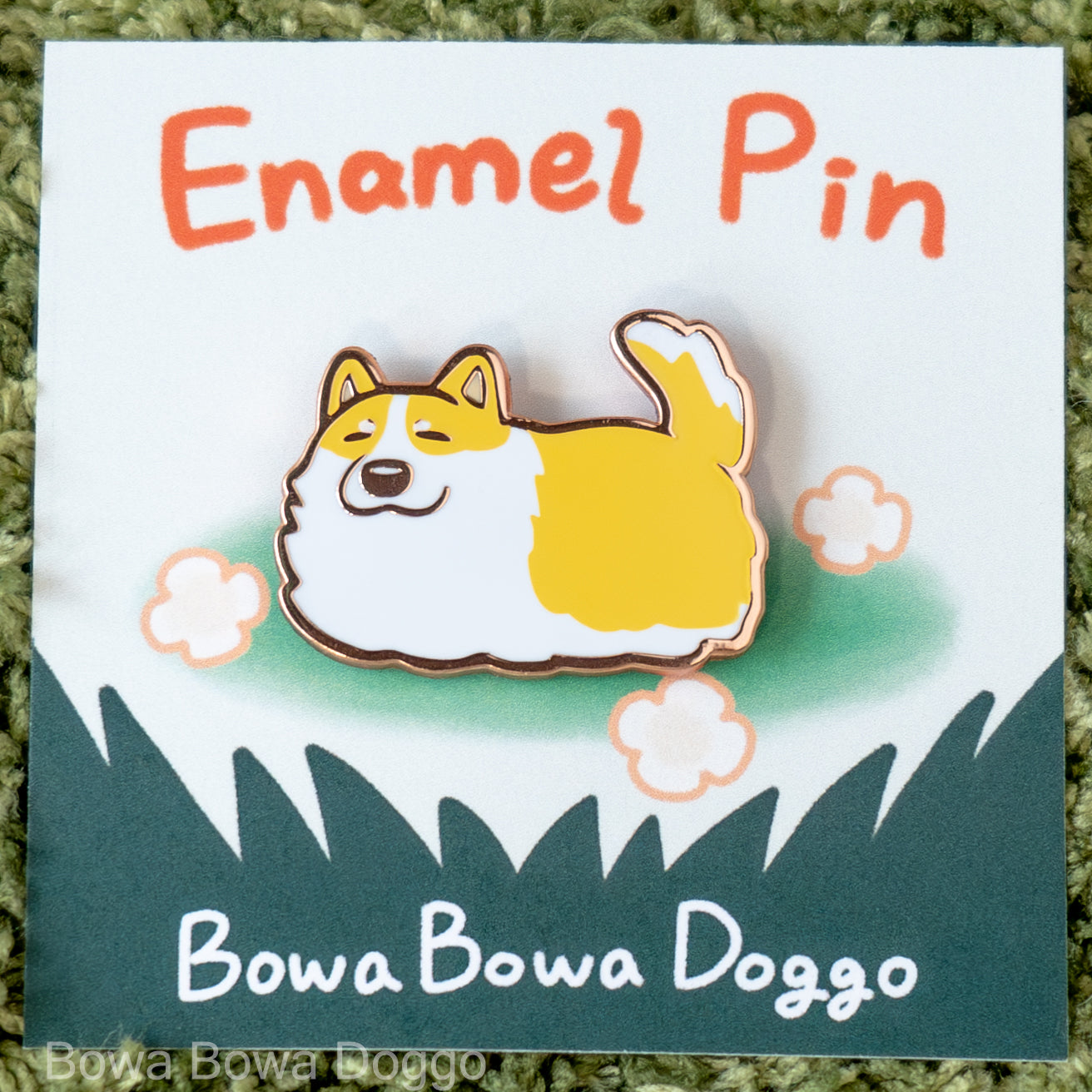 Enamel Pin: "Loaf Corgi"