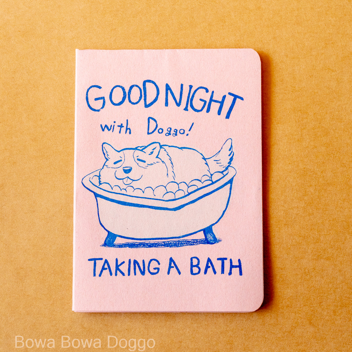 リソZINE "TAKING A BATH (GOOD NIGHT with Doggo!)"